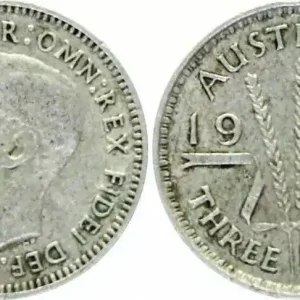 Australie 3 Pence Georges VI - 1950 Bon Marché