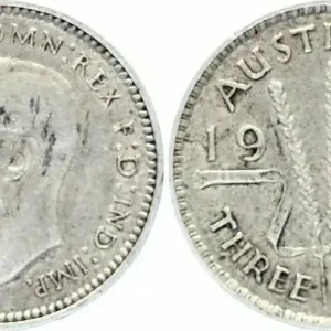 Affaire À Saisir Australie 3 Pence Georges VI - 1942D