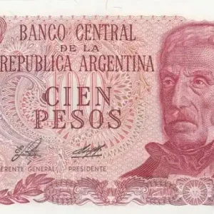 Offre Limitée Billet Argentine 100 Pesos ND1978 - J. San Martin - Ushuaia J. San Martin - Port d'Ushuaia