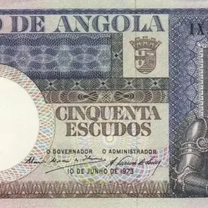 Produit De Marque Billet Angola 50 Escudos 1973 - L. de Camoes - Feuilles