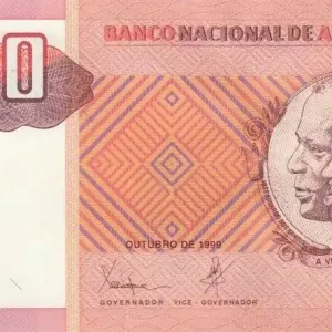 Billet Angola 10 Kwanzas Dos Santos - Neto - Antilopes - 1999 Nouveauté