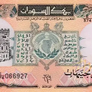 Billet Soudan 10 Pounds Porte Ville ancienne - Banque Centrale - 1991 Remise