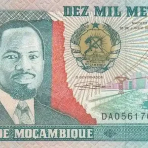 Quantité Limitée Billet Mozambique 10000 Meticais J. Chissano - Labour - 1991