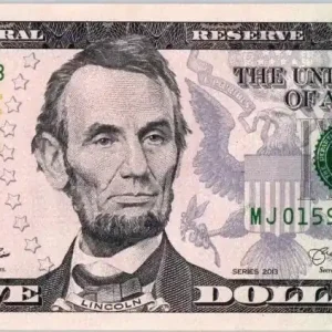 Meilleure Qualité Billet USA 5 Dollars Lincoln - Lincoln Mémorial 2013 J10