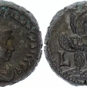 Populaire Rome - Provinces 1 Tétradrachme, Alexandrie - Valérien César (256-258) - 12.16 g