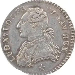 Satisfait Ou Remboursé Louis XVI, dixième d’écu aux rameaux d’olivier, 1788 Marseille