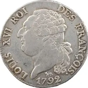 Produit De Marque Constitution, demi-écu de 3 livres FRANÇOIS, An 4, 2d semestre, 1792 Paris