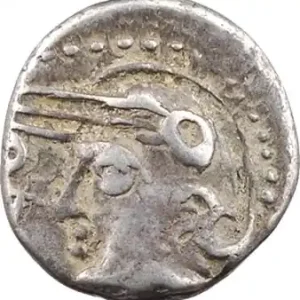 Meilleure Qualité Séquanes, denier Q.DOCI SAM.F, c.57-50 av. J.-C.