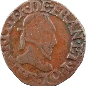 Offre Limitée Henri III, double tournois, s.d. (1578-1580) Troyes