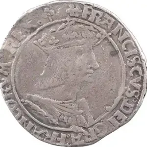 François Ier, teston 13e type, Lyon Prix Cassé