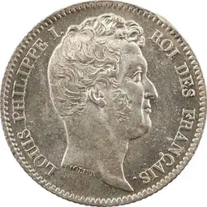 Louis-Philippe Ier, 1 franc, 1831 Rouen Petit Prix