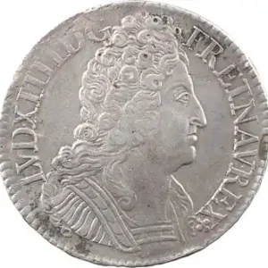 Louis XIV, écu aux trois couronnes, 1712 Paris Super Prix