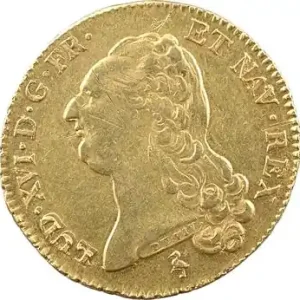 Premium Louis XVI, double louis à la tête nue, 1786 Paris