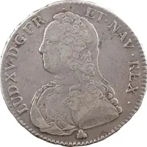 Quantité Limitée Louis XV, demi-écu aux rameaux d’olivier, 1729 Montpellier