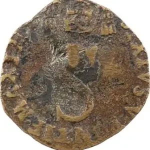 Satisfait Ou Remboursé Comtat Venaissin, Sixte V, double sol parisis, s.d. (1585-1590), faux d’époque