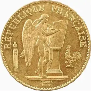 IIIe République, 20 francs Génie, 1878 Paris Dernier Modèle