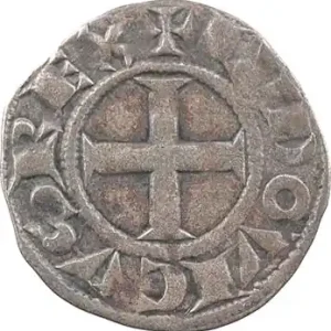 Garantie Incluse Louis VIII (ou Louis IX avant 1245), denier tournois