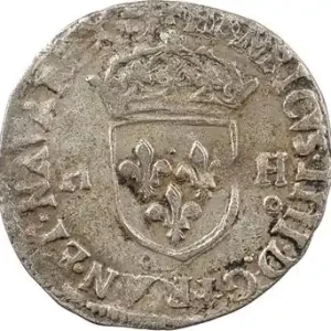 Henri IV, douzain aux 2 H, 2e type, 1594 Rennes Offre Spéciale