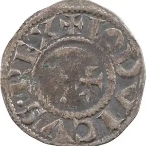 Quantité Limitée Bourbon (Seigneurie de), anonymes, denier, s.d. (c.1160-1205)