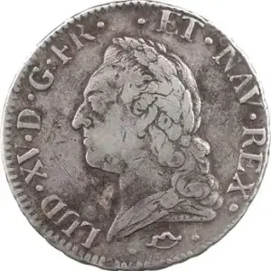 Vente Directe Louis XV, écu à la vieille tête, 1774 Montpellier