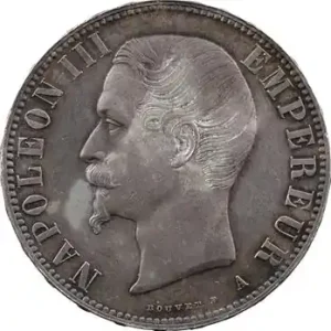 Meilleur Prix Second Empire, 5 francs tête nue, 1858 Paris