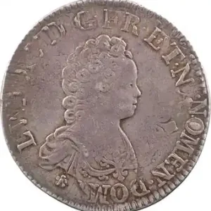 Super Prix Louis XV, écu dit Vertugadin, 1716 Paris