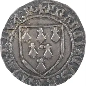 Bretagne (duché de), François II, gros à l’écu, s.d. Rennes Promotion Saisonnière