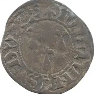 Bretagne (duché de), Jean IV, double tournois, s.d. (après 1385) Rennes Exclusif