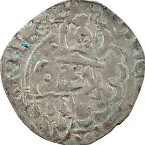 Petit Prix Bretagne (duché de), Jean IV, demi-gros à l’écu heaumé, 2e émission, s.d. (c.1370-1373) Rennes