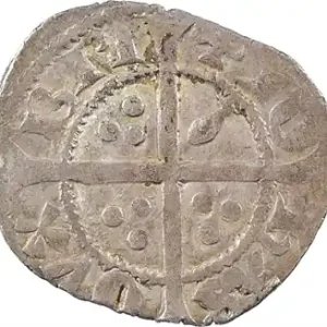 Réduction Bretagne (duché de), Jean IV, demi-gros aux sept mouchetures, s.d. (avant 1350)