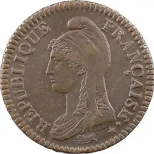 Achetez Aujourd’hui Directoire, 2 décimes Dupré, An 4 Paris