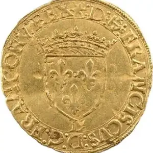 François Ier, écu d’or au soleil 12e type, Bayonne Remise