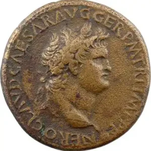 Meilleure Qualité Néron, sesterce, Lyon, 65