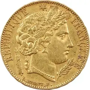 Quantité Limitée IIe République, 20 francs Cérès, 1849 Paris