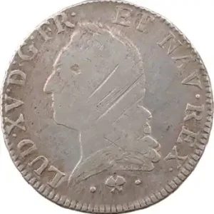 Prix Choc Louis XV, écu à la vieille tête, 1773 Bayonne