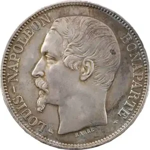 Top Vente IIe République, 5 francs LNB, 1852 Paris