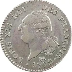 Paiement Sécurisé Constitution, 30 sols FRANÇOIS, An 4, 1er semestre, 1792 Paris