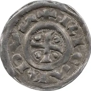 Normandie (duché de), Richard Ier, denier au monogramme Top Qualité