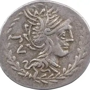 Lucilia, denier, Rome, 101 av. J.-C. Gros Lot