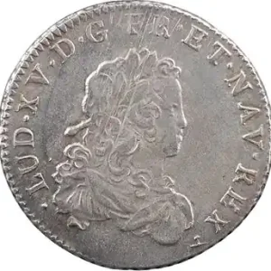 Louis XV, tiers d’écu de France, 1722 Rouen Édition Limitée