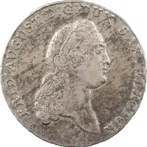 Pas Cher Allemagne, Saxe (duché de), Frédéric-Auguste III, thaler, 1776