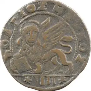 Quantité Limitée Italie, Venise (ville de), Giovanni I Cornaro, 4 soldi pour Candie, s.d. (1625-1629)