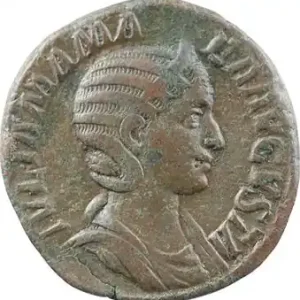 Produit De Marque Julia Mamée, sesterce, Rome, 230