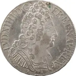 Louis XIV, écu aux trois couronnes, 1710 Lyon Acheter Direct