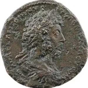 Marc Aurèle, sesterce, Rome, 165 Livraison Express