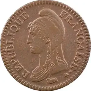 Nouvel Arrivage Directoire, 2 décimes Dupré, An 4 Paris