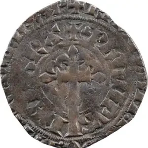 Bourgogne (duché de), Philippe de Rouvres, gros à la couronne, imitation de Jean le Bon, s.d. (c.1359-1360) Bon Marché