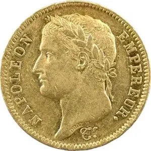 Premier Empire, 40 francs République, 1808 Toulouse Prix Cassé