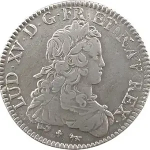 Louis XV, écu de France, 1720 Paris Expédié Aujourd’hui