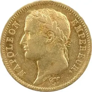 Premier Empire, 40 francs Empire, 1811 Paris, lettre sur le coq Acheter Direct